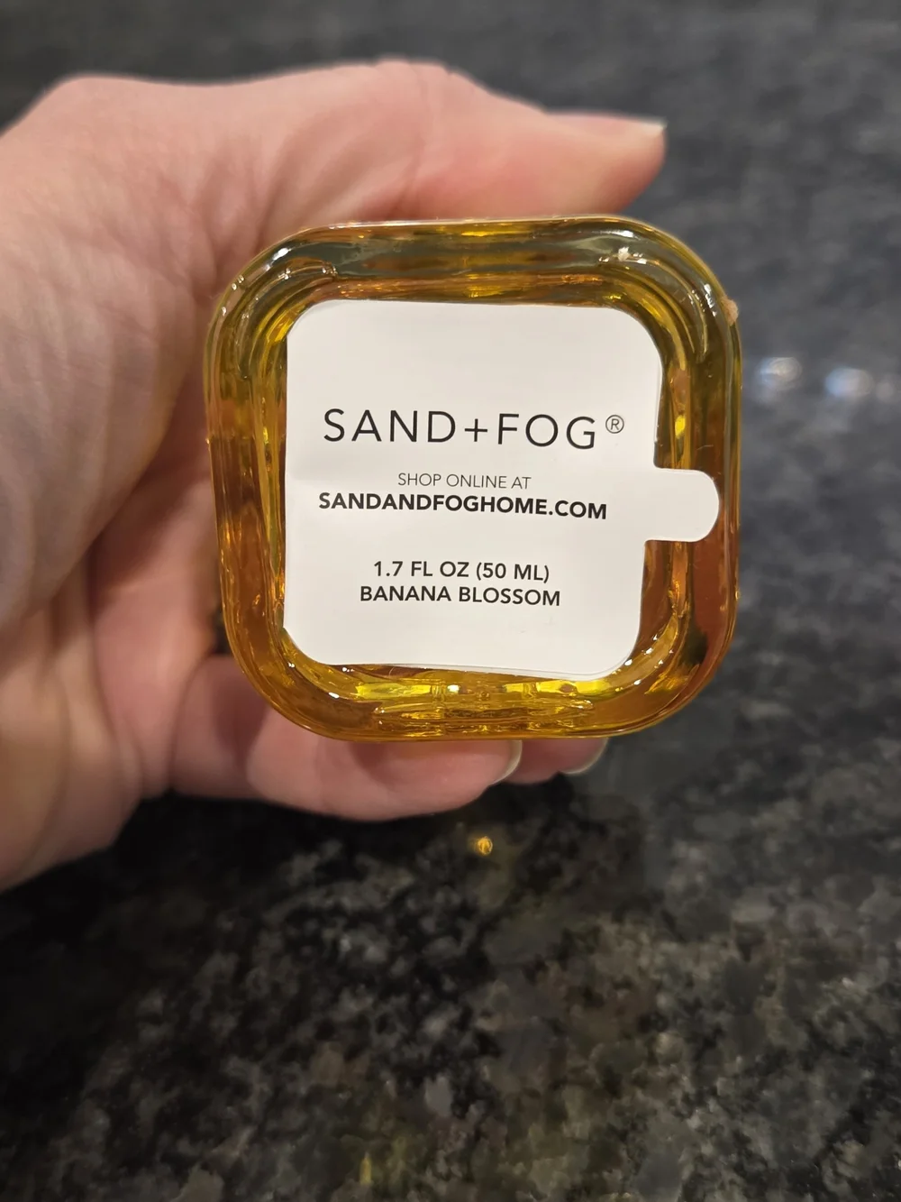 SAND+FOG Banana Blossom Nourishing Body Oil — Yellow